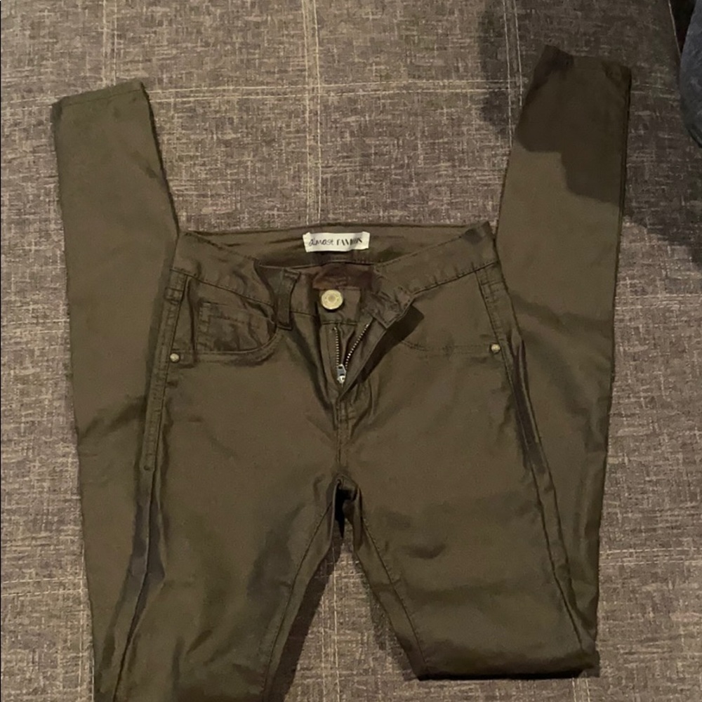 Silky dress pants